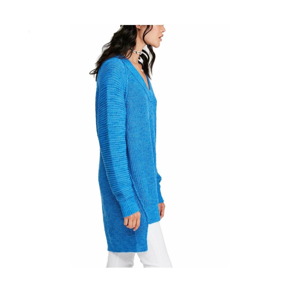 Free People Sunday Drop-Hem Sweater. M, L - Picture 3 of 8